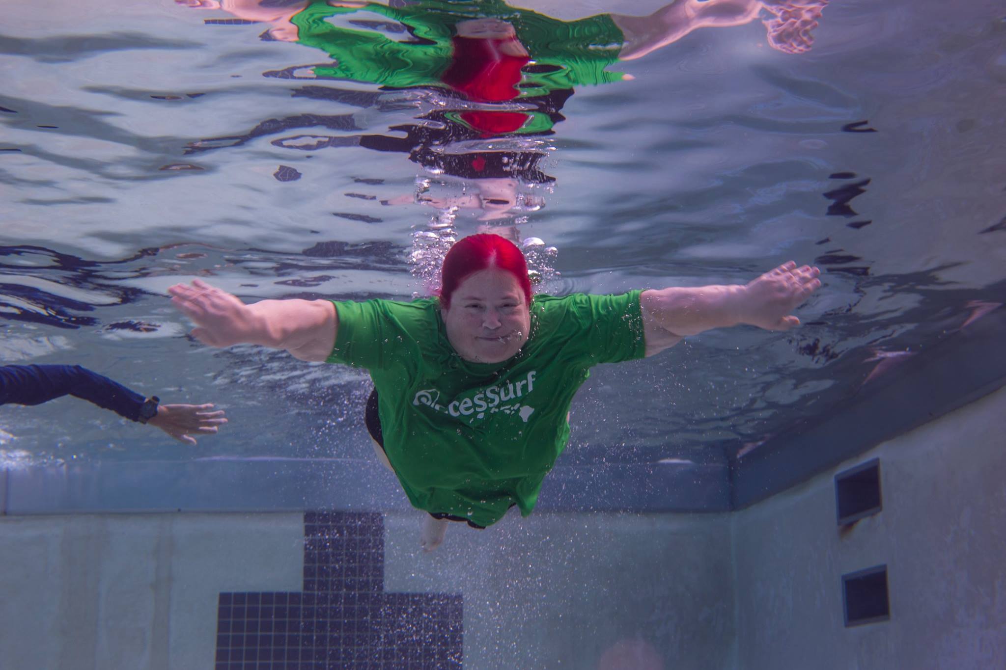 swim clinic underwater