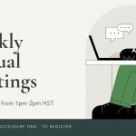 weekly virtual meeting