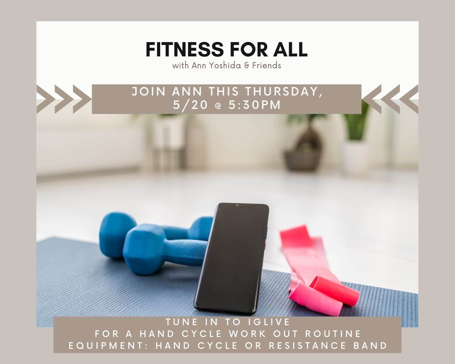 fitness for all flyer