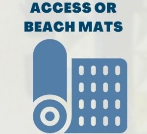 access or beach mats