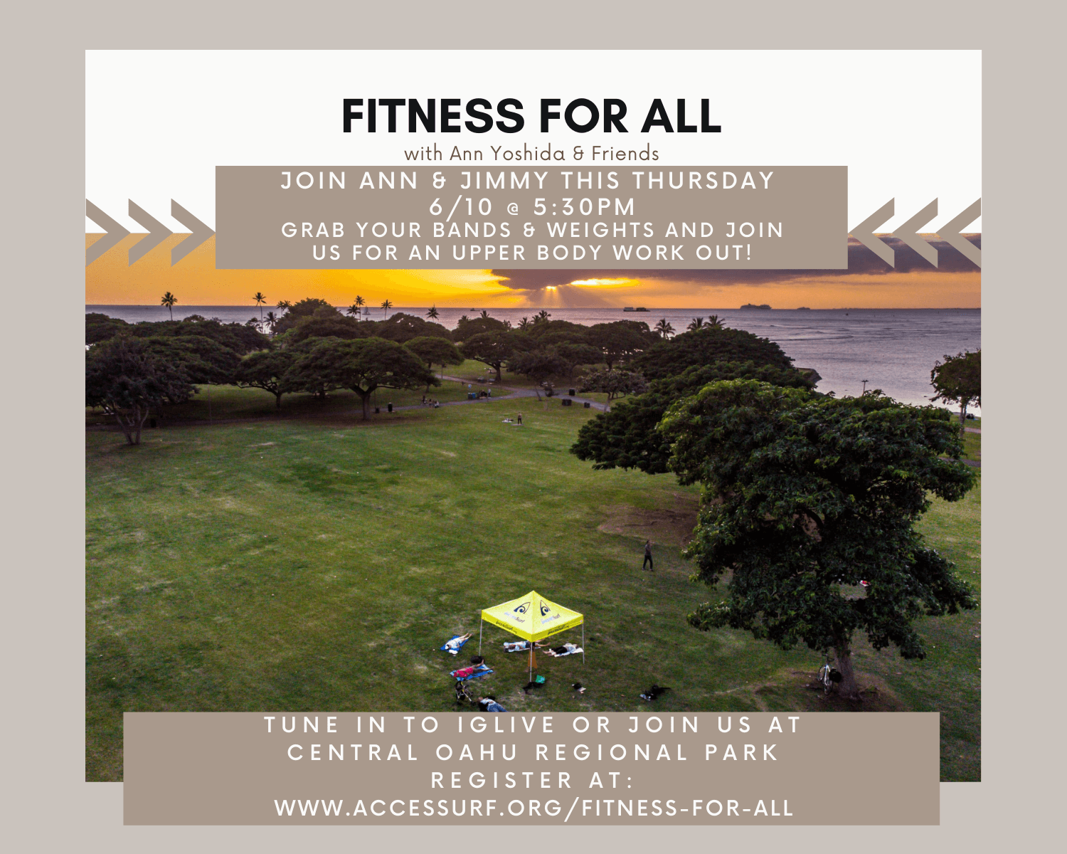 fitness for all flyer