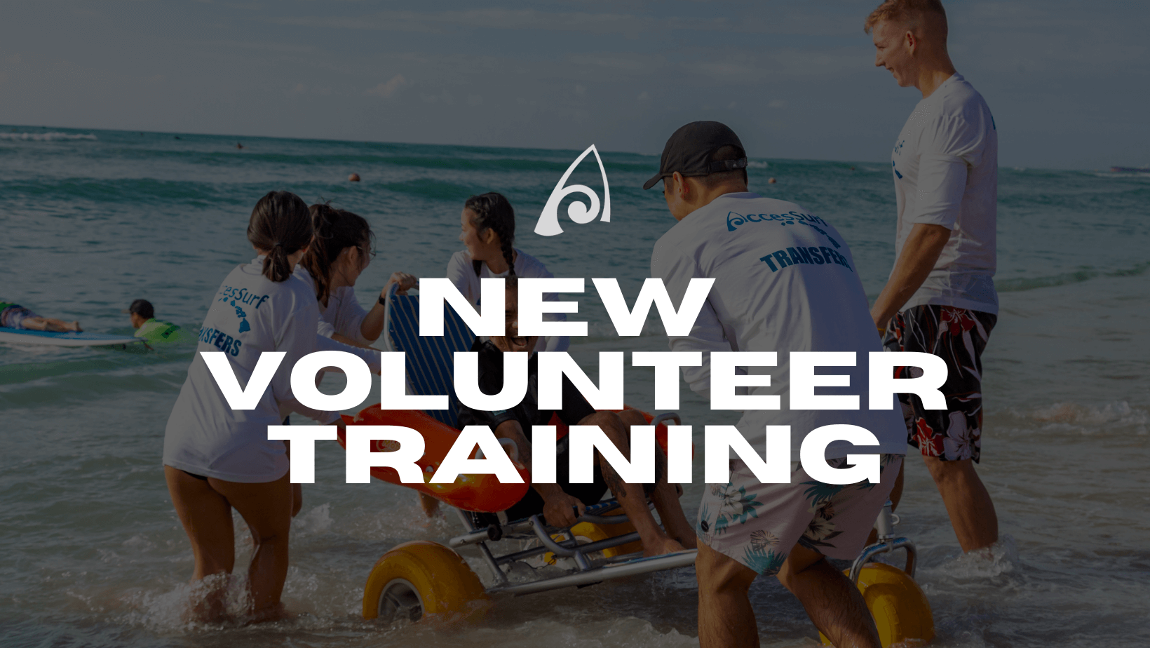 new volunteer training flyer