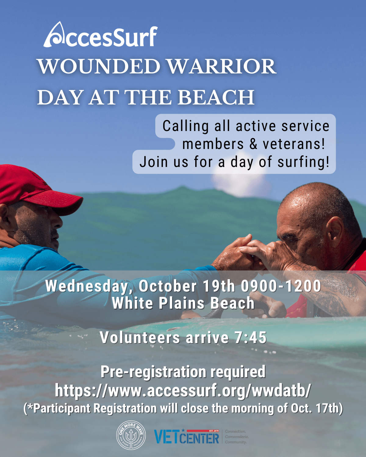 2022 October Wounded Warrior DATB flyer