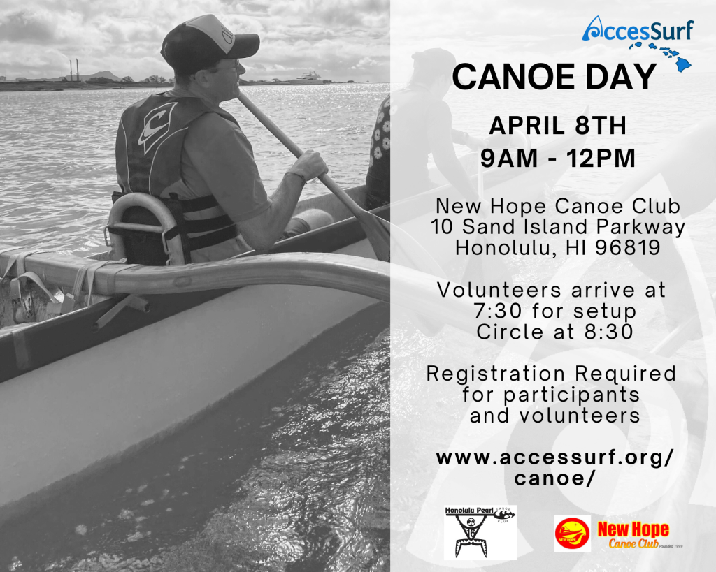 2023 April Canoe Day flyer
