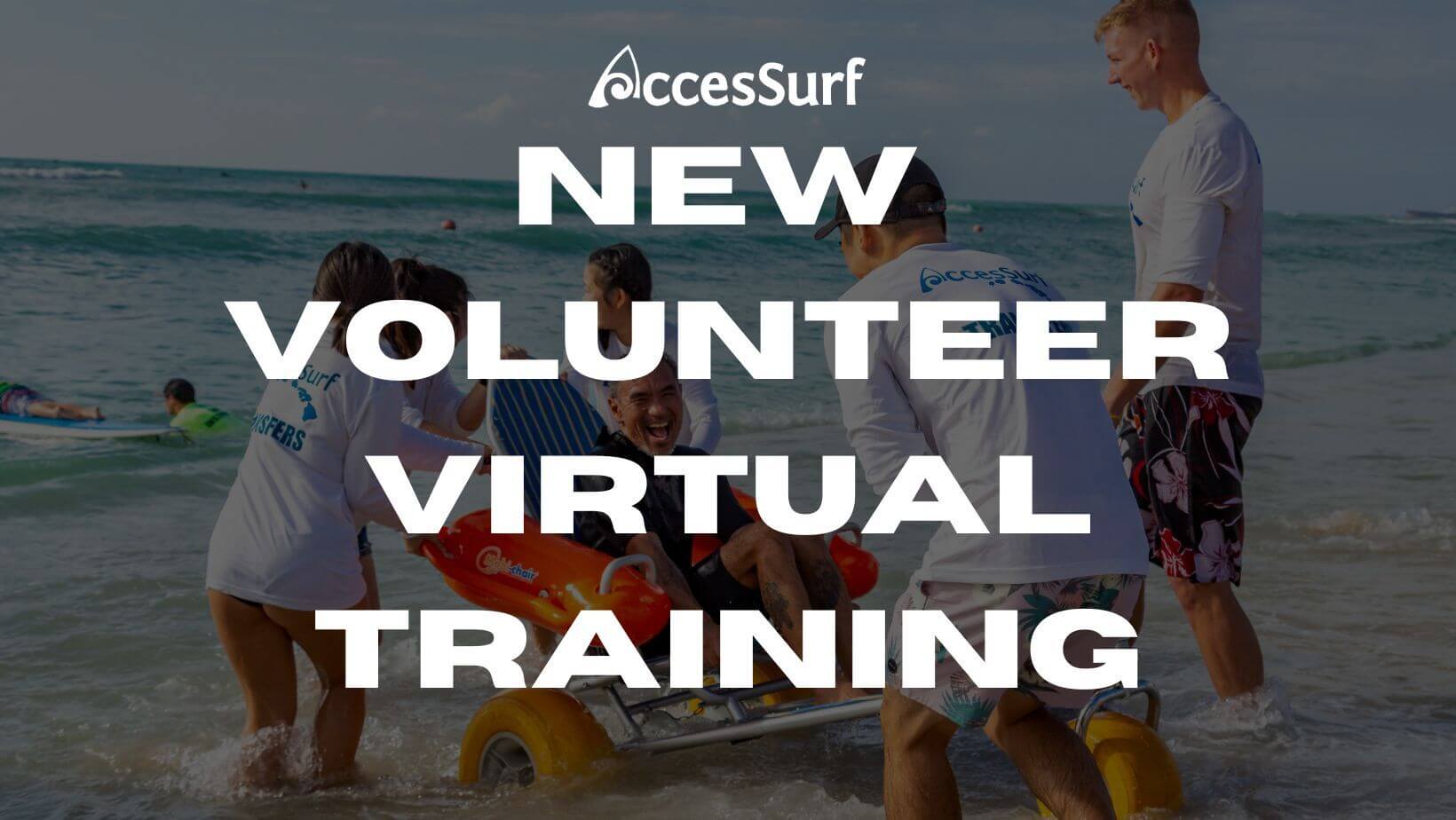 New Volunteer Virtual Training flyer