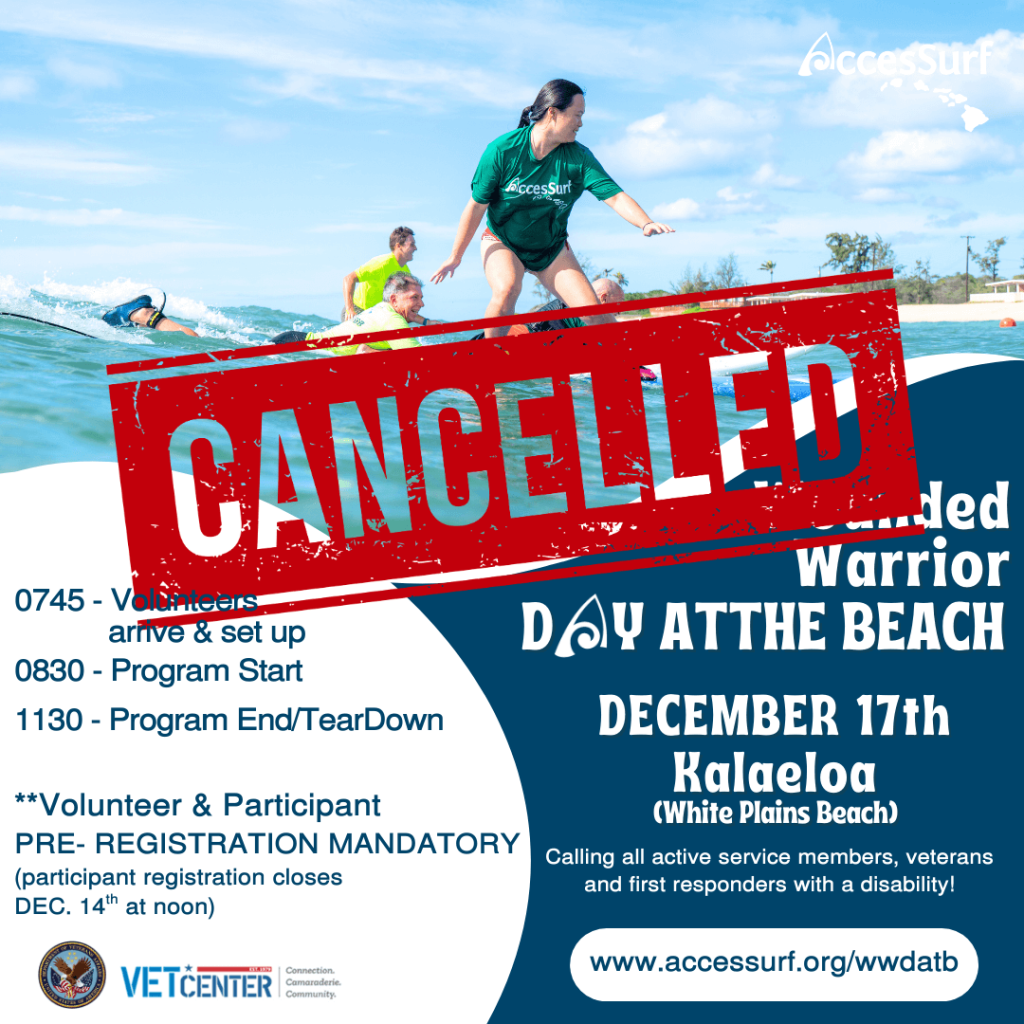 2025 December Wounded Warrior CANCELLED.