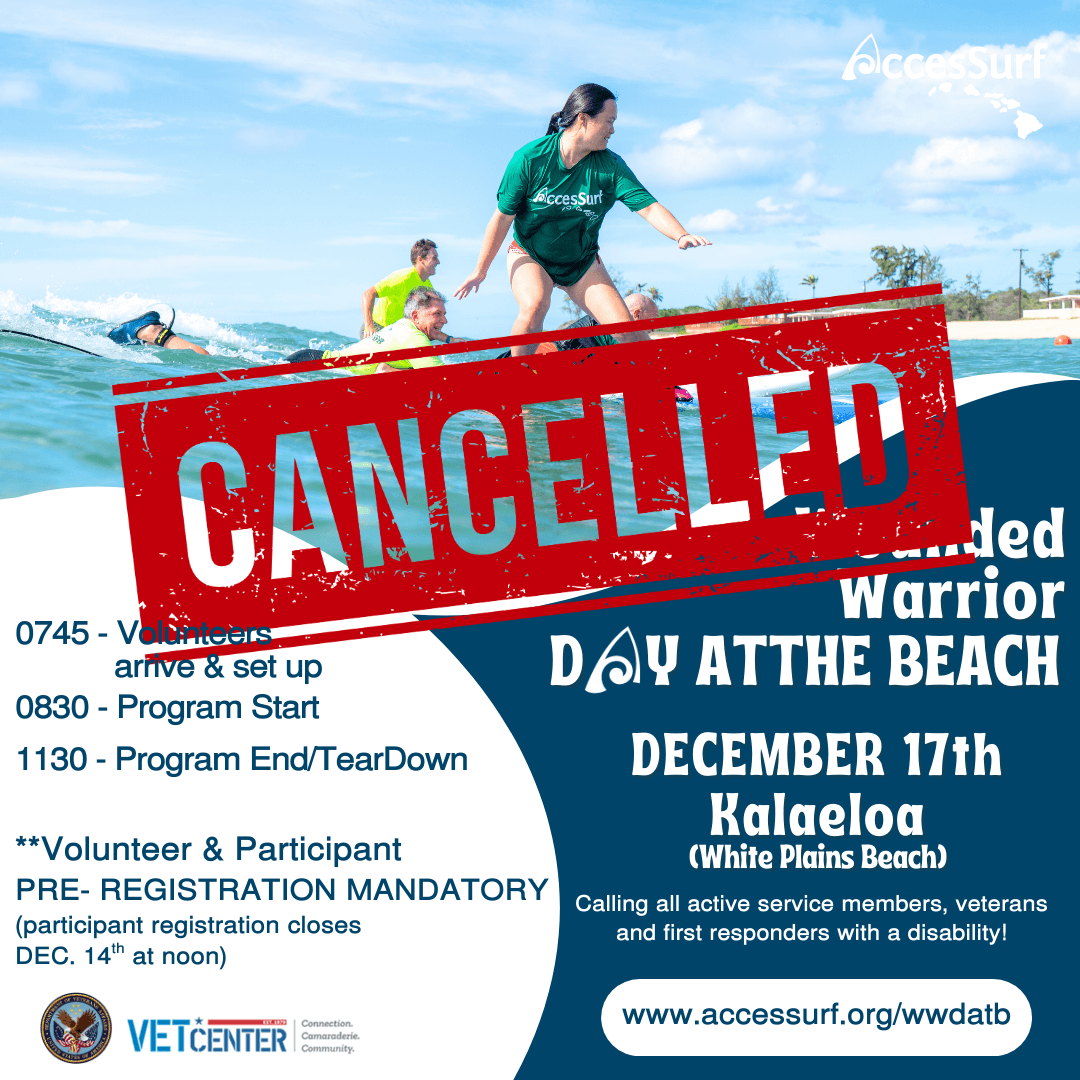 2025 December Wounded Warrior CANCELLED.